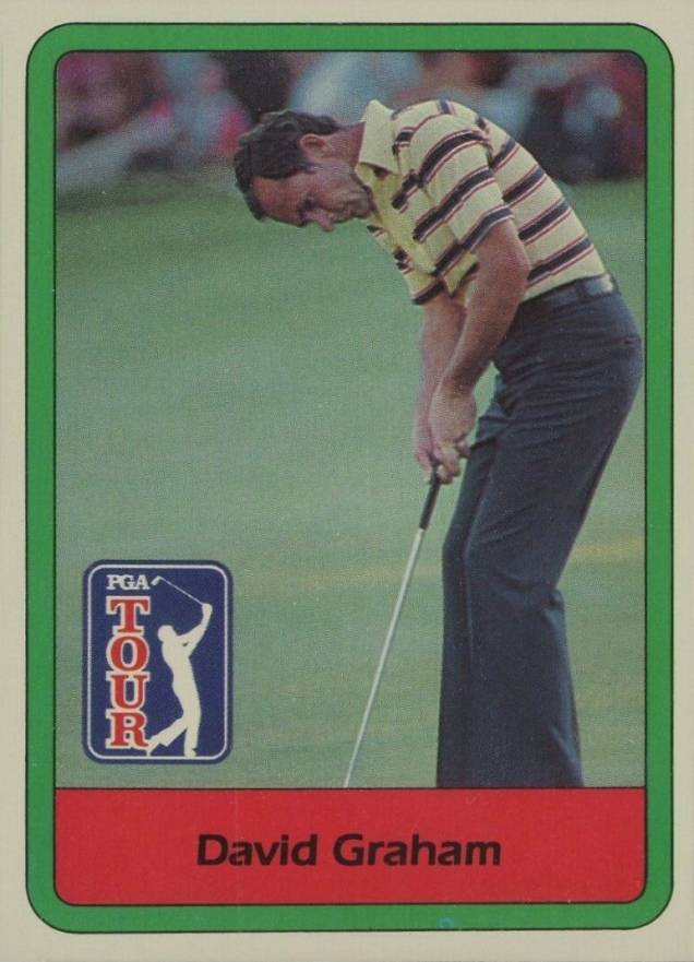 1982 Donruss Golf David Graham #13 Golf Card