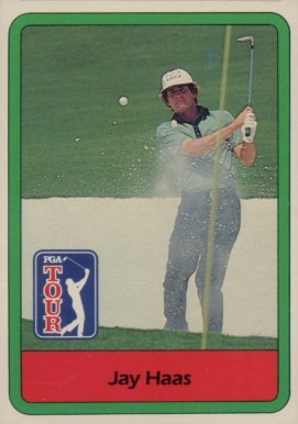 1982 Donruss Golf Jay Haas #15 Golf Card