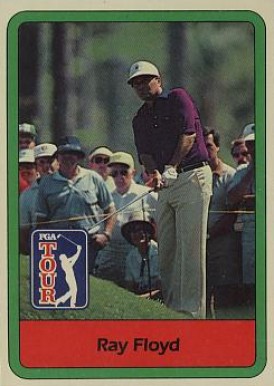 1982 Donruss Golf Ray Floyd #2 Golf Card
