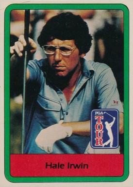 1982 Donruss Golf Hale Irwin #7 Golf Card