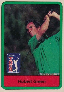 1982 Donruss Golf Hubert Green #32 Golf Card