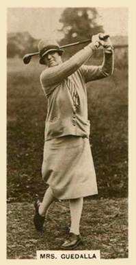 1928 J. Milhoff & Co. Mrs. Guedalla #12 Golf Card