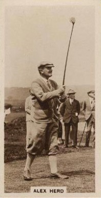 1928 J. Milhoff & Co. Alex Herd #7 Golf Card
