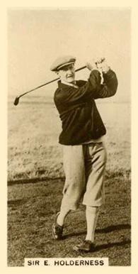 1928 J. Milhoff & Co. Sir E. Holderness #3 Golf Card