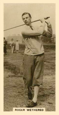 1928 J. Milhoff & Co. Roger Wethered #4 Golf Card