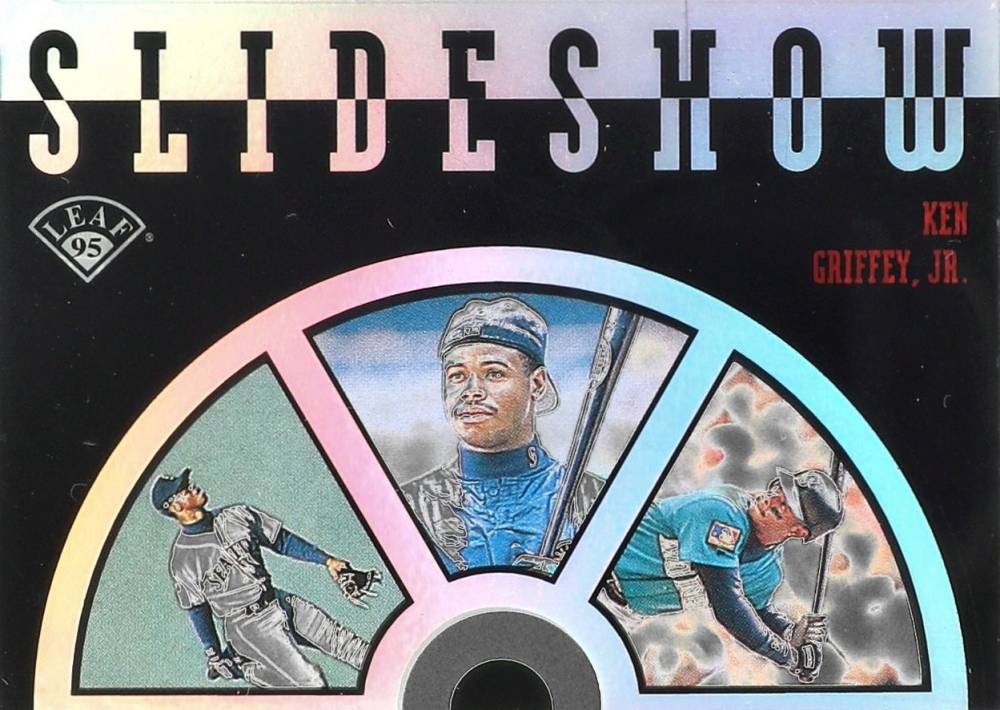 1995 Leaf Slideshow Ken Griffey Jr. #8A Baseball Card