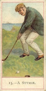 1900 Cope Bros & Co. Cope's Golfers A Stymie #15 Golf Card