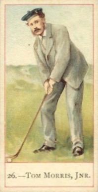 1900 Cope Bros & Co. Cope's Golfers Tom Morris Jr. #26 Golf Card