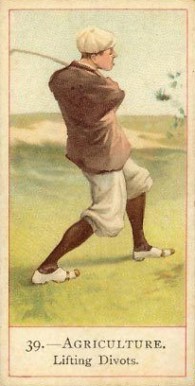 1900 Cope Bros & Co. Cope's Golfers Agriculture #39 Golf Card