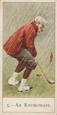 1900 Cope Bros & Co. Cope's Golfers An enthusiast #5 Golf Card