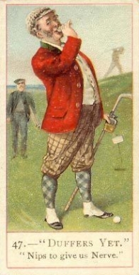 1900 Cope Bros & Co. Cope's Golfers Duffers Yet #47 Golf Card