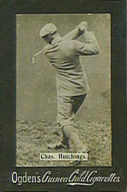 1901 Ogden's Ltd. Guinea Gold-I Base Horace Hutchinson # Golf Card