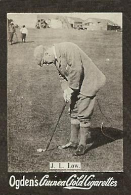 1901 Ogden's Ltd. Guinea Gold-I Base J.L. Low # Golf Card