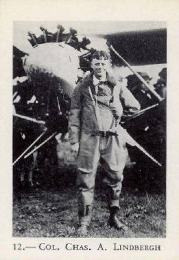 1930 Rogers Peet Charles Lindbergh #12 Other Sports Card