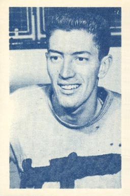 1952 Juniors Blue Tint Al Arbour #5 Hockey Card