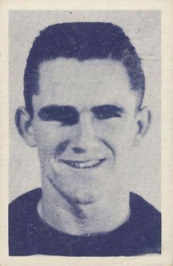 1952 Juniors Blue Tint Gary Collins #121 Hockey Card