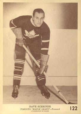 1940 O-Pee-Chee Sweeney Schriner #122 Hockey Card