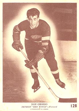 1940 O-Pee-Chee Don Grosso #128 Hockey Card