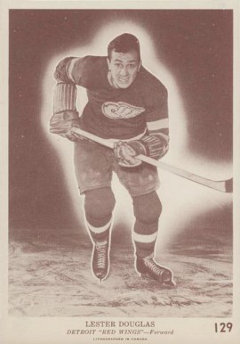 1940 O-Pee-Chee Lester Douglas #129 Hockey Card