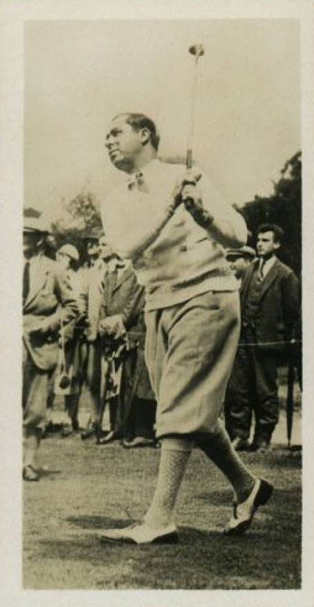 1930 Major Drapkin & Co Sporting Celebrities In Action Walter Hagen #5 Other Sports Card