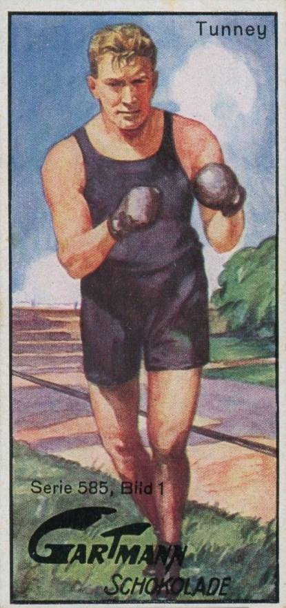 1926 C.H.L. Gartmann Boxers Gene Tunney #1 Other Sports Card