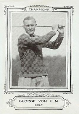 1926 Spalding Champion George Von Elm # Other Sports Card