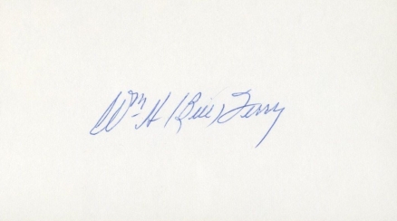 1999 HOF Autograph Index, Postcards, Album, Photo, etc Bill Terry # Baseball Card