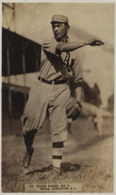 1913 Pinkerton Score/Photo/Postcard Frank Baker #512 Baseball Card