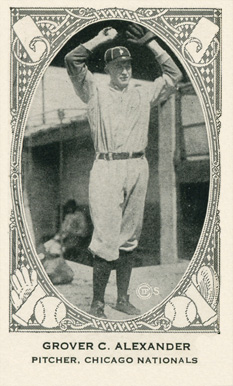 1922 Neilson's Chocolate Type 2 Grover C. Alexander # Baseball Card