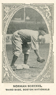 1922 Neilson's Chocolate Type 2 Norman Boeckel # Baseball Card