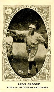 1922 Neilson's Chocolate Type 2 Leon Cadore # Baseball Card