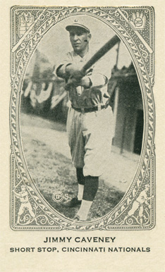 1922 Neilson's Chocolate Type 2 Jimmy Caveney # Baseball Card