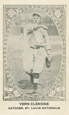 1922 Neilson's Chocolate Type 2 Vern Clemons # Baseball Card