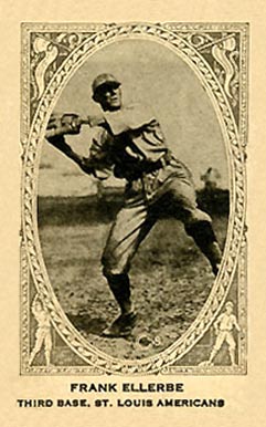 1922 Neilson's Chocolate Type 2 Frank Ellerbe # Baseball Card