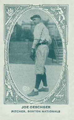 1922 Neilson's Chocolate Type 2 Joe Oeschger # Baseball Card