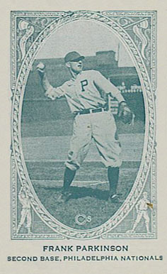 1922 Neilson's Chocolate Type 2 Frank Parkinson # Baseball Card