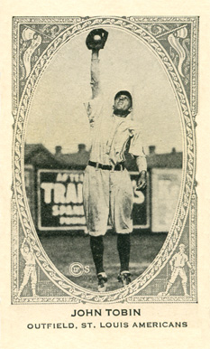 1922 Neilson's Chocolate Type 2 John Tobin # Baseball Card