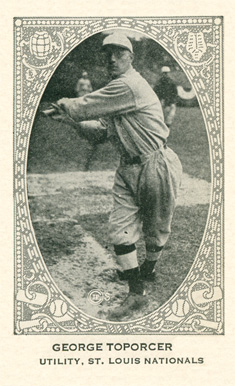 1922 Neilson's Chocolate Type 2 George Toporcer # Baseball Card