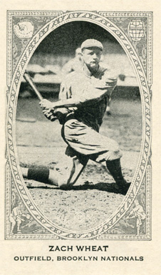 1922 Neilson's Chocolate Type 2 Zach Wheat # Baseball Card