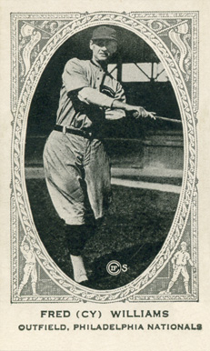 1922 Neilson's Chocolate Type 2 Fred (Cy) Williams # Baseball Card