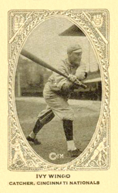 1922 Neilson's Chocolate Type 2 Ivy Wingo # Baseball Card