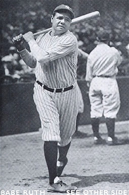 1933 Blue Bird Babe Ruth Babe Ruth # Baseball Card