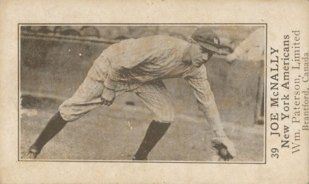1923 William Paterson Mike McNally #39 Baseball Card