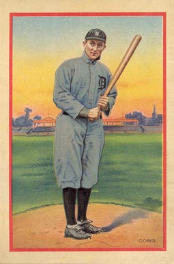 1910 Notebook Covers Ty Cobb # Baseball Card