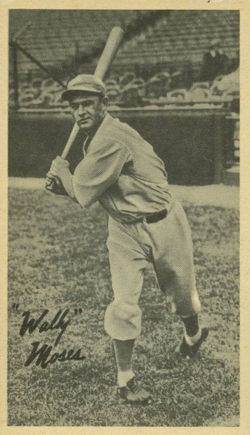 1937 Goudey Premiums-Type 4 Wally Moses # Baseball Card