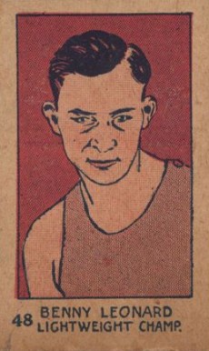 1926 W512 Hand Cut Benny Leonard #48 Other Sports Card