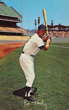 1962 L.A. Dodgers Postcards (1962-65) Ron Fairly #50323 Baseball Card
