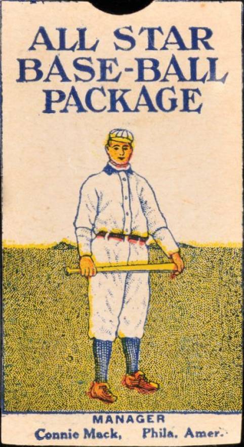 1910 All Star Base-Ball Connie Mack # Baseball Card