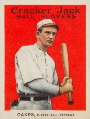 1914 Cracker Jack OAKES, Pittsburgh-Federals #139 Baseball Card