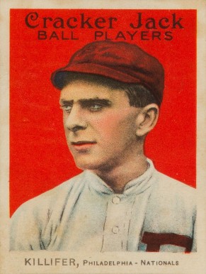 1914 Cracker Jack KILLIFER, Philadelphia-Nationals #135 Baseball Card